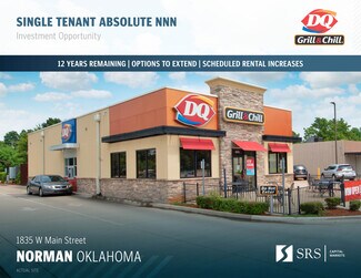 Plus de détails pour 1835 W Main St, Norman, OK - Local commercial à vendre
