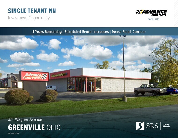 321 Wagner Ave, Greenville, OH à vendre - Photo principale – Image 1 sur 5