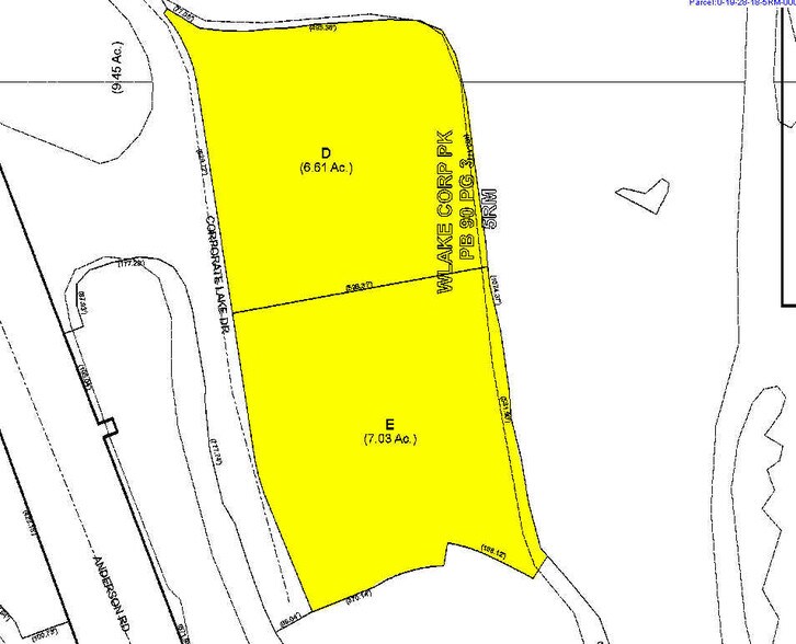 9119 Corporate Lake Dr, Tampa, FL à louer - Plan cadastral – Image 2 sur 12
