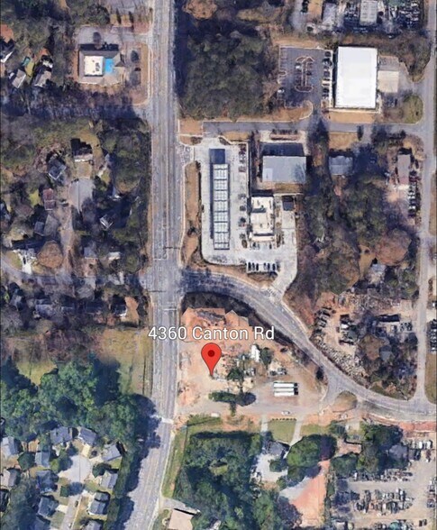 4360 Canton Rd, Marietta, GA à vendre - Aérien – Image 3 sur 5