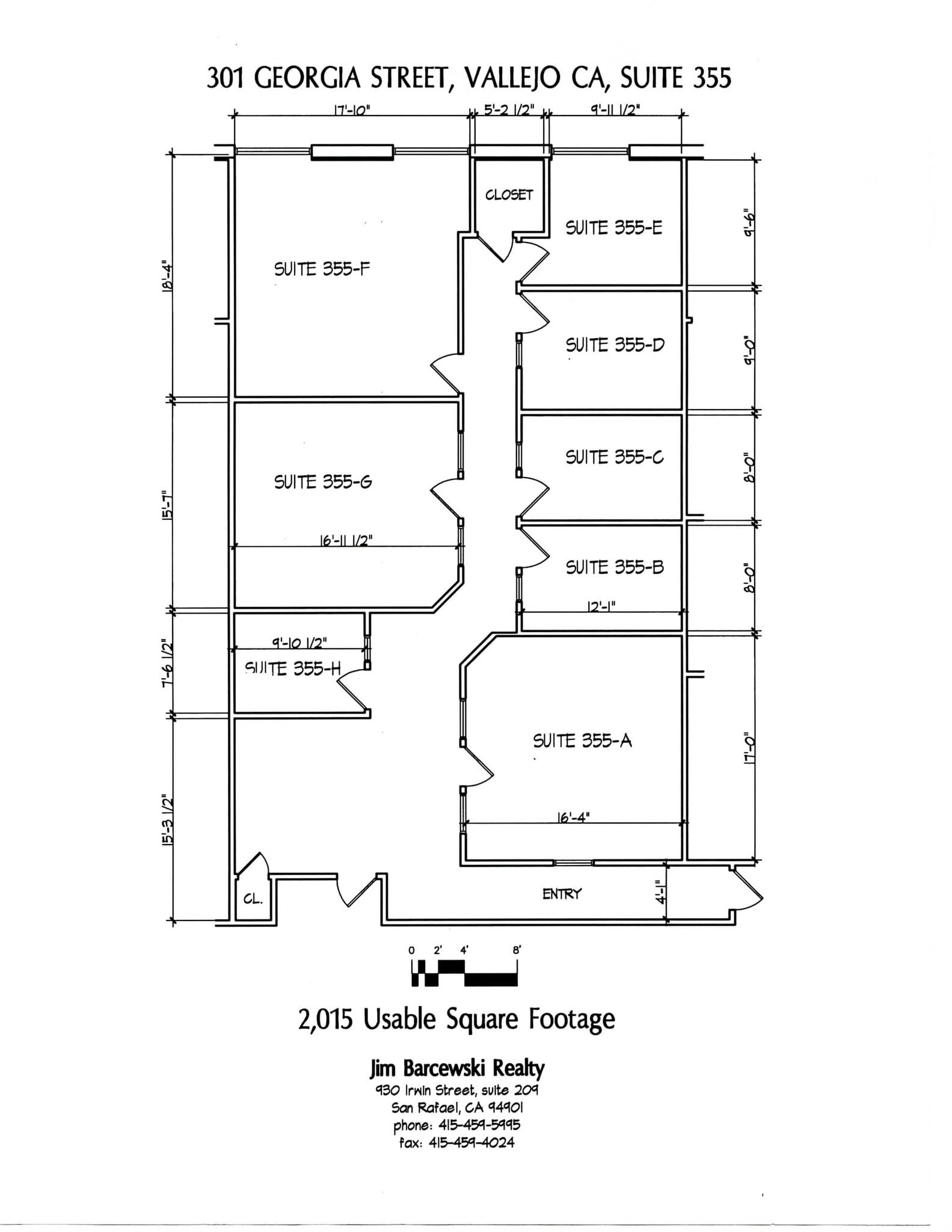 301 Georgia St, Vallejo, CA à louer Plan de site– Image 1 sur 4