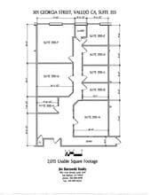 301 Georgia St, Vallejo, CA à louer Plan de site– Image 1 sur 4