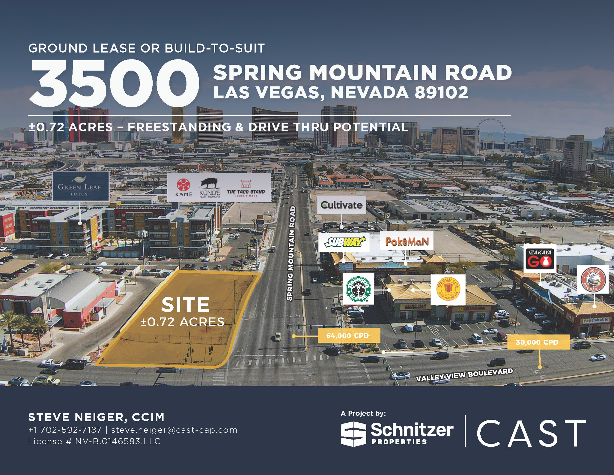 3500 Spring Mountain Rd, Las Vegas, NV à louer Photo de l’immeuble– Image 1 sur 6