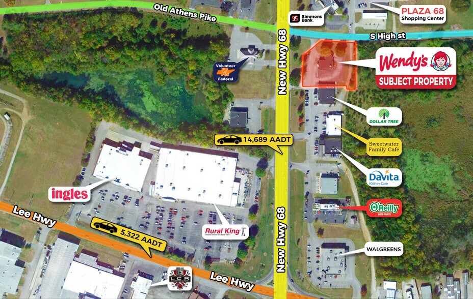 903 New Highway 68, Sweetwater, TN à vendre - Photo de l’immeuble – Image 2 sur 5