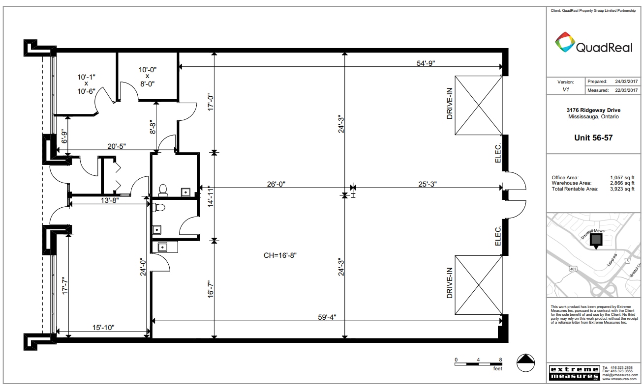 4181 Sladeview Cres, Mississauga, ON à louer Plan d’étage– Image 1 sur 1