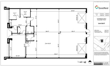 4181 Sladeview Cres, Mississauga, ON à louer Plan d’étage– Image 1 sur 1