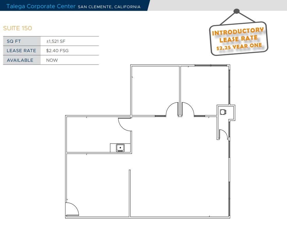 1211 Puerta del Sol, San Clemente, CA à louer Plan d’étage– Image 1 sur 1