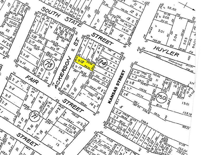 94 Ackerson St, Hackensack, NJ à louer - Plan cadastral – Image 2 sur 5