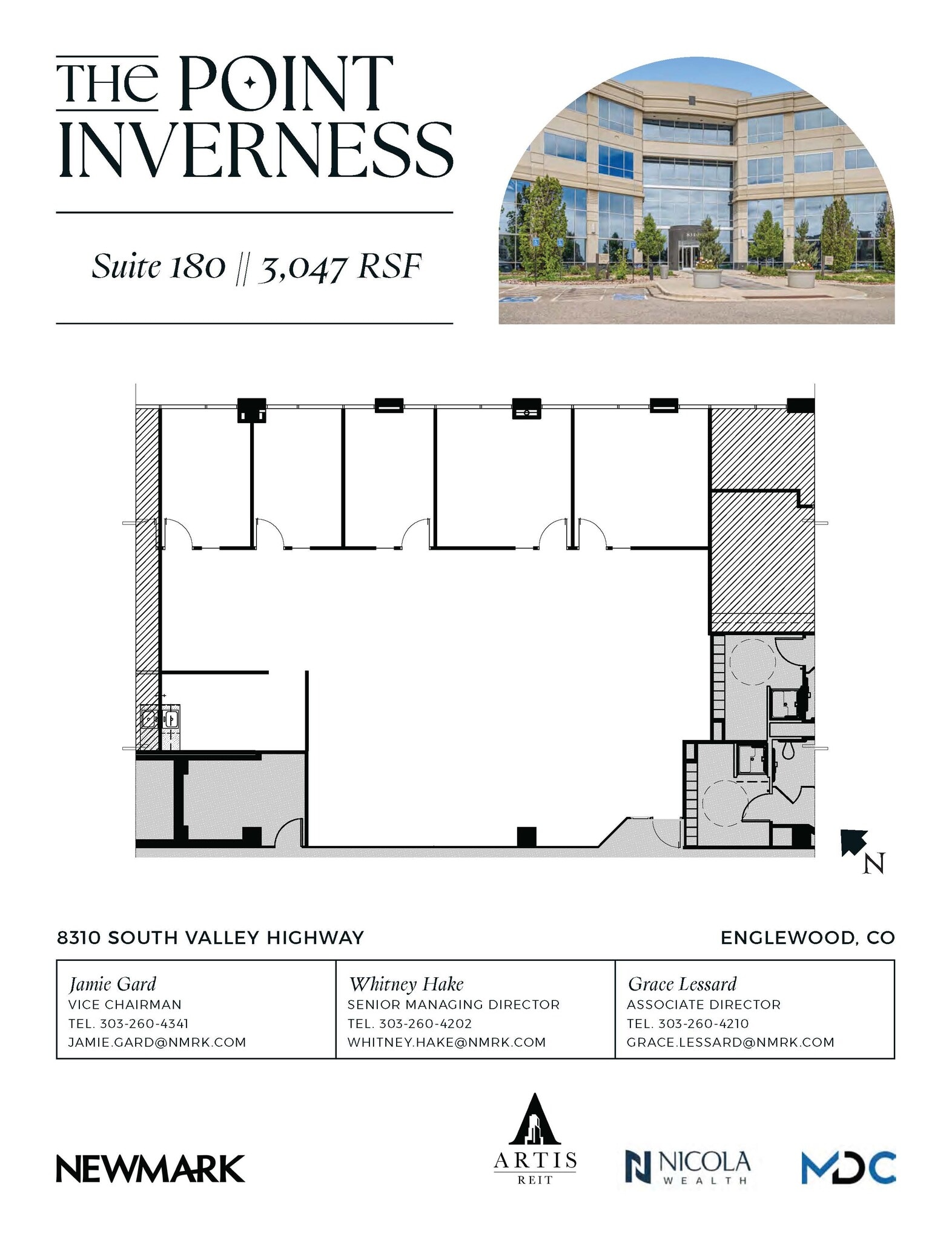 8310 S Valley Hwy, Englewood, CO à louer Plan d’étage– Image 1 sur 1