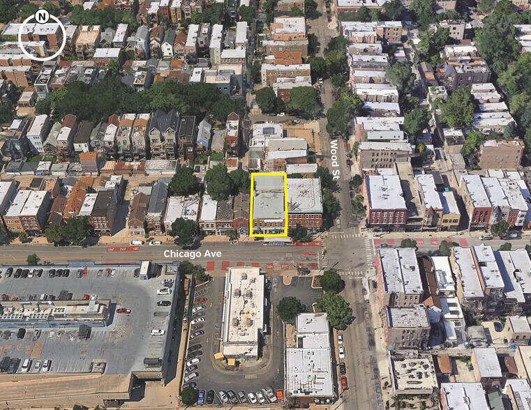 2006-2008 W Chicago Ave, Chicago, IL à louer - Aérien – Image 2 sur 2
