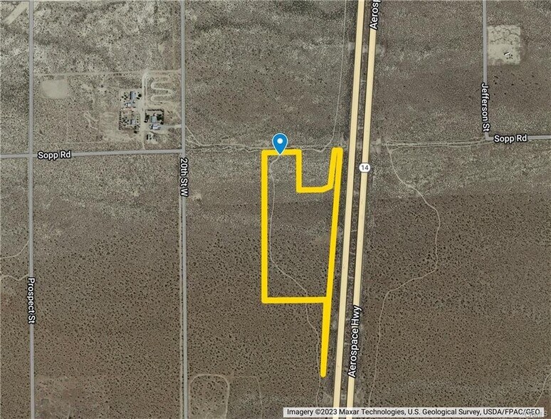 Aerospace Hwy, Mojave, CA à vendre - Photo de l’immeuble – Image 2 sur 3