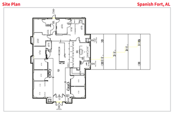 10000 Town Center Ave, Spanish Fort, AL à louer Plan de site– Image 1 sur 1