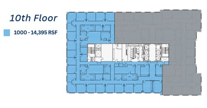 1 W Fourth St, Winston-Salem, NC à louer Plan d’étage– Image 1 sur 1