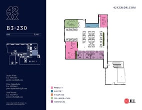 4204 Glencoe Ave, Marina del Rey, CA à louer Plan d’étage– Image 1 sur 2