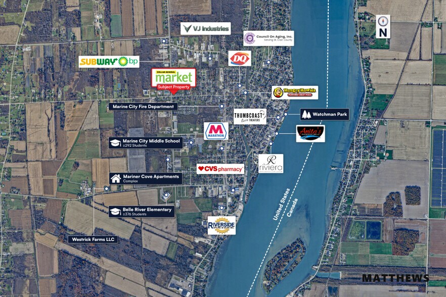 6225 King rd, Marine City, MI à vendre - Photo de l’immeuble – Image 3 sur 3