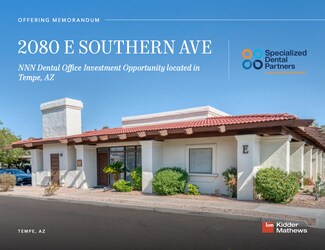 Plus de détails pour 2080 E Southern Ave, Tempe, AZ - Bureau à vendre