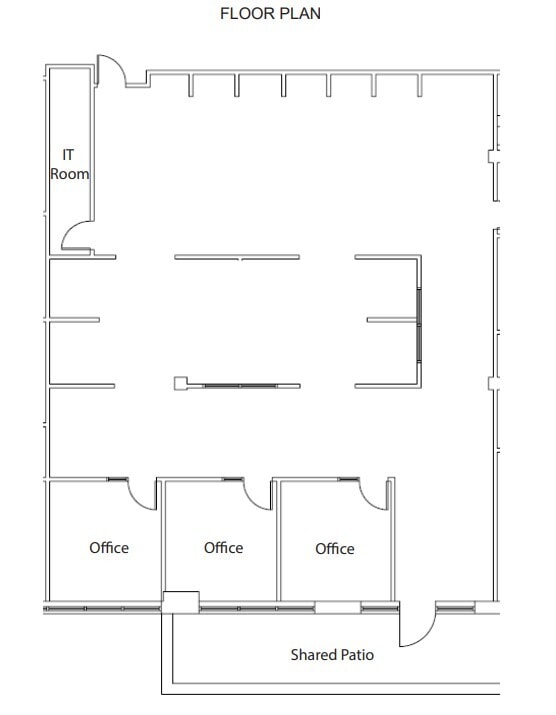1181 California Ave, Corona, CA à louer Plan d’étage– Image 1 sur 1