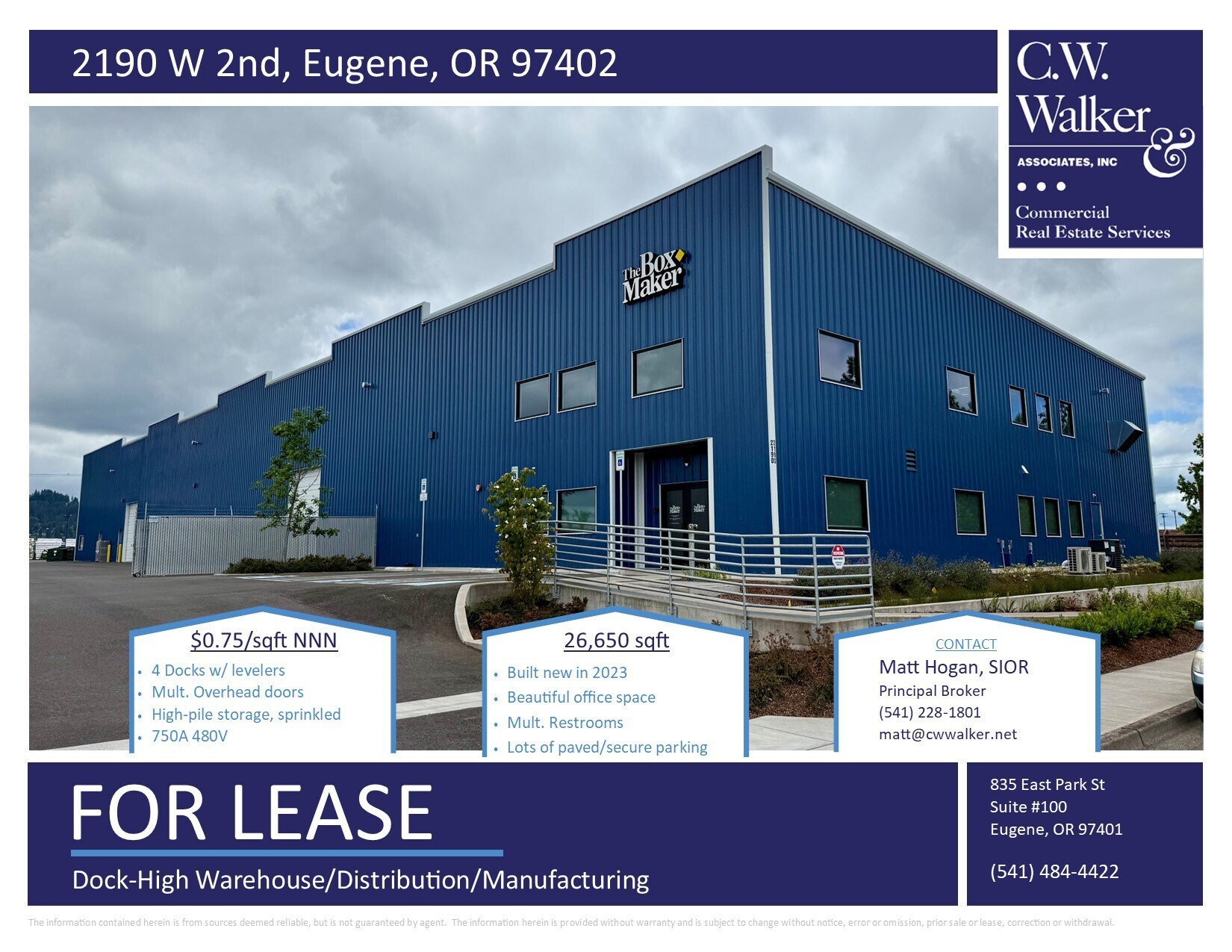 2120 W 2nd Ave, Eugene, OR à louer Photo de l’immeuble– Image 1 sur 2