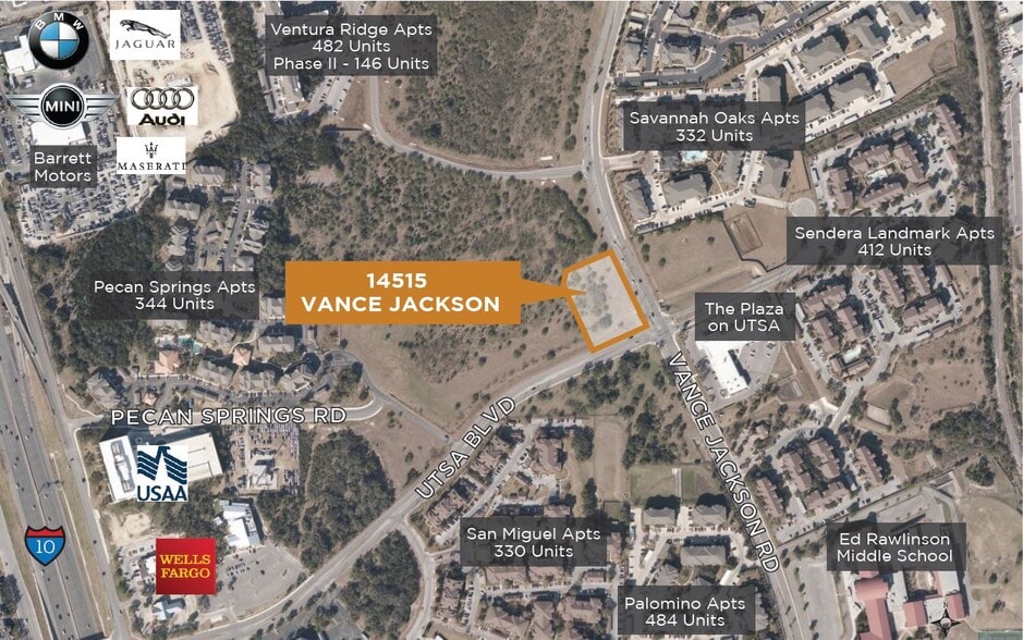 14545 Vance Jackson Rd, San Antonio, TX à vendre - Photo principale – Image 2 sur 4