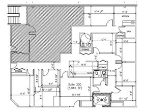 222 Indianapolis Blvd., Schererville, IN à louer Plan d’étage– Image 2 sur 2