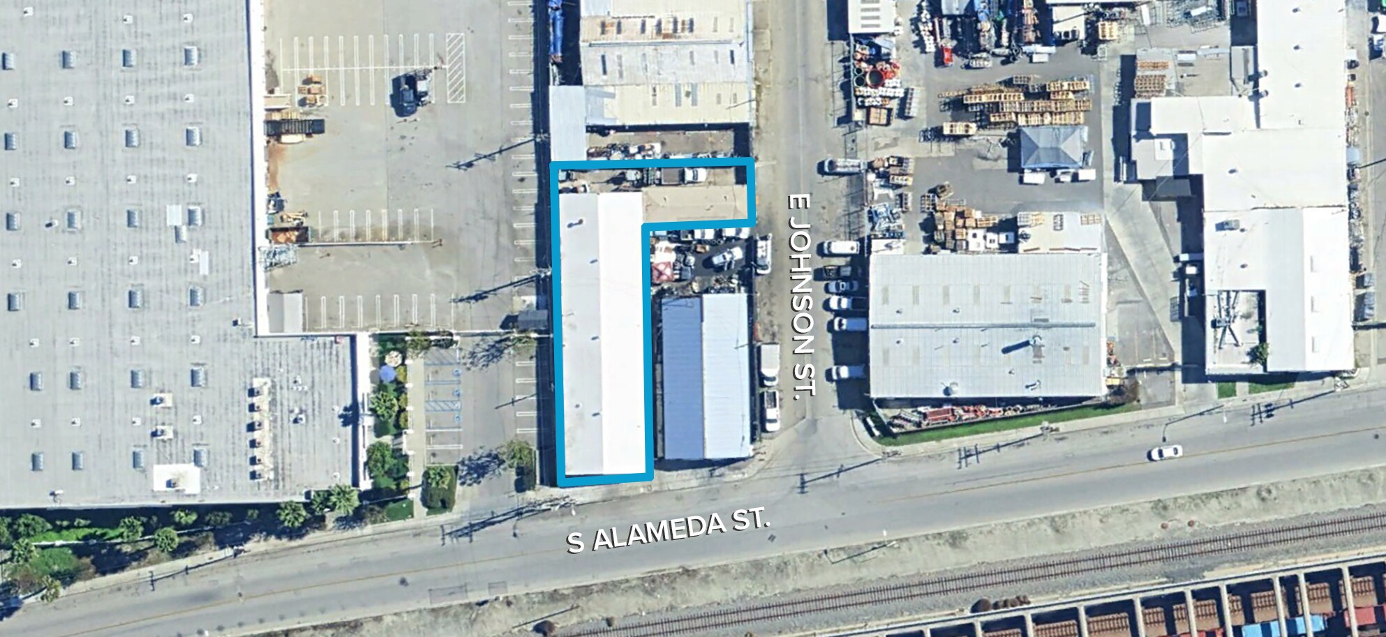 1414 S Alameda St, Compton, CA à vendre Aérien– Image 1 sur 3