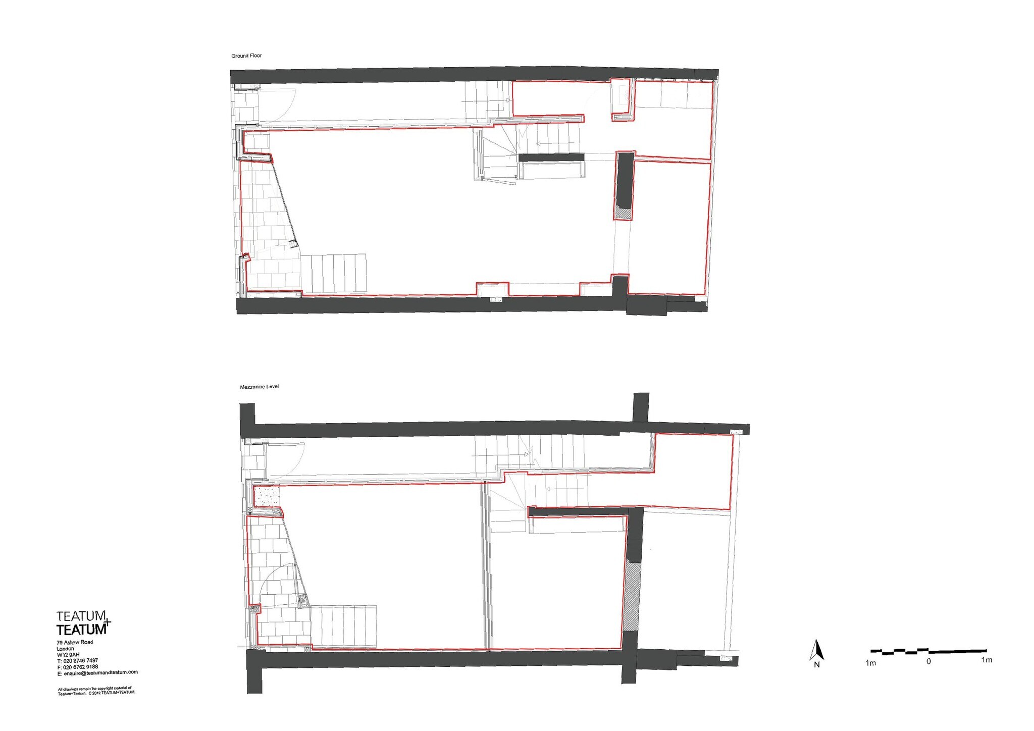 79 Askew Rd, Londres à louer Plan d’étage– Image 1 sur 2