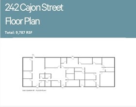 242 Cajon St, Redlands, CA à louer Plan d’étage– Image 1 sur 1