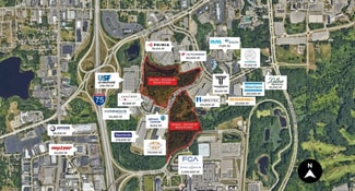 Plus de détails pour High Meadow Cir, Auburn Hills, MI - Bureau à louer