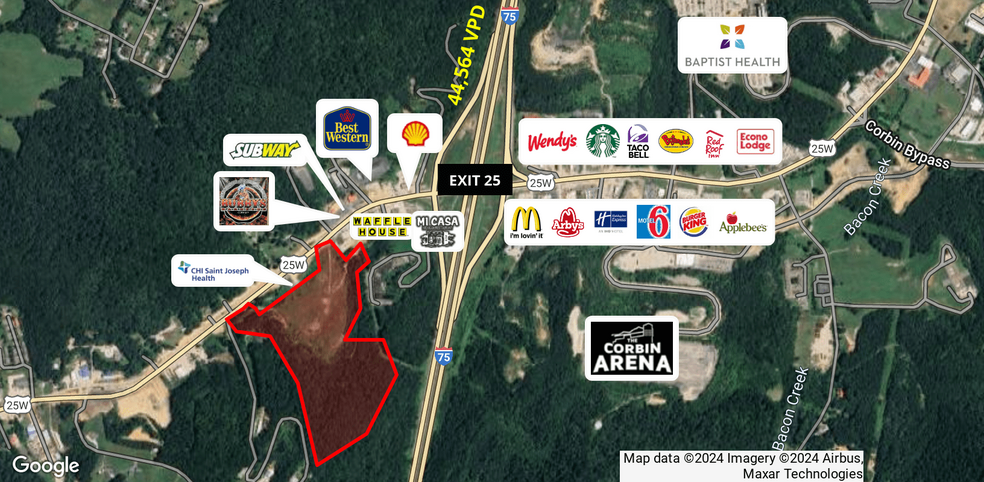 2711 Cumberland Falls Hwy, Corbin, KY à vendre - Photo principale – Image 1 sur 5