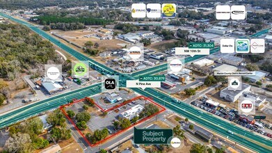 908 NW Pine Ave, Ocala, FL - Vue aérienne  vue de carte - Image1