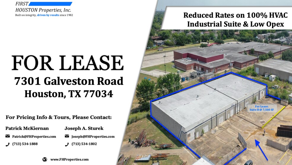 7301 Galveston Rd, Houston, TX à louer - Photo de l’immeuble – Image 1 sur 8