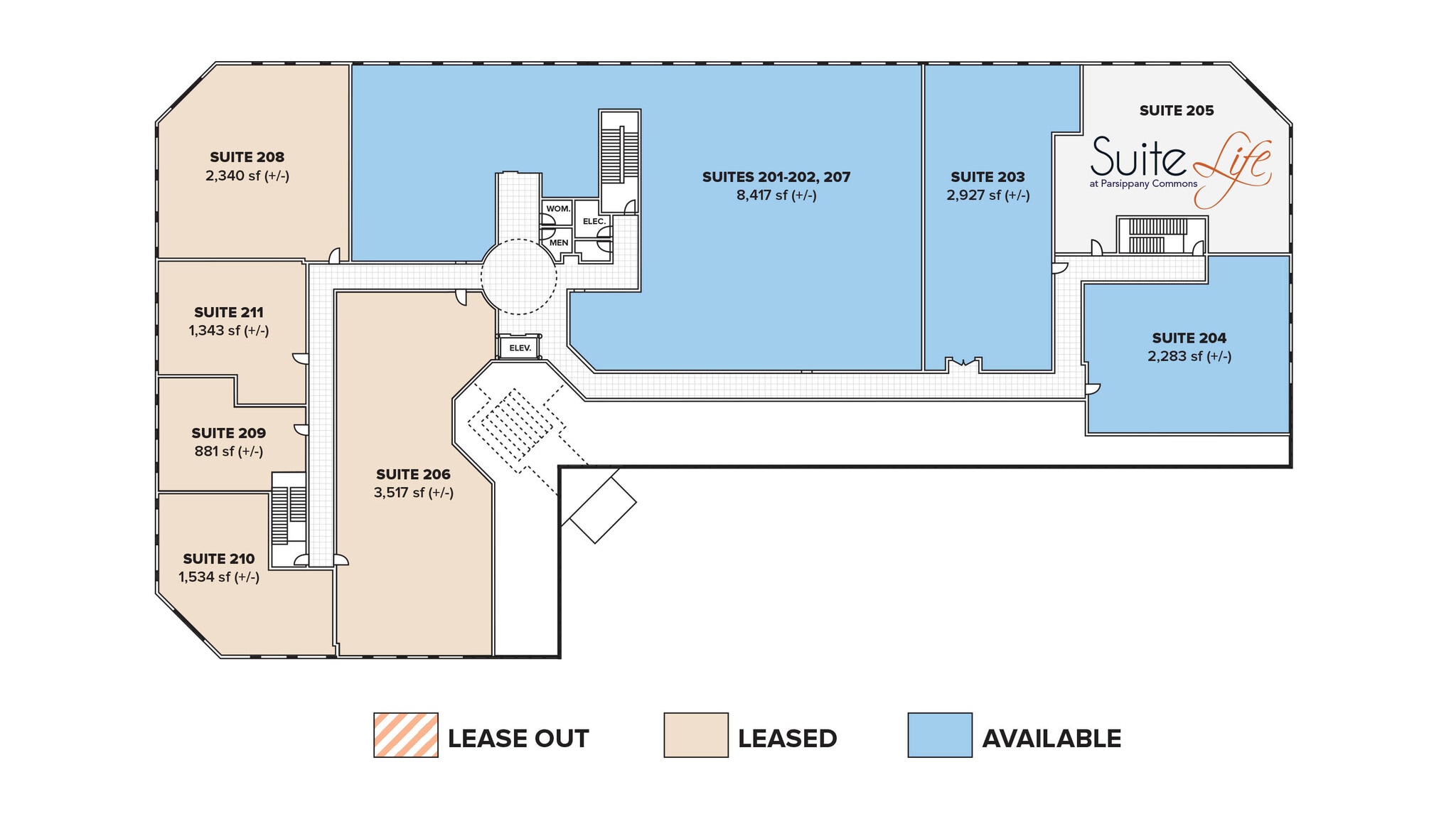 3219 Route 46, Parsippany, NJ à louer Plan d’étage– Image 1 sur 1