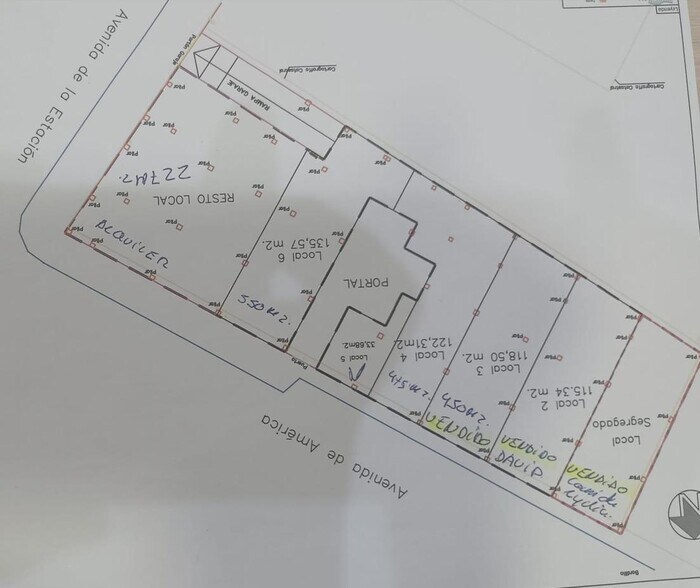 Avenida América, 1-1, Atarfe, Granada à louer - Plan de site – Image 3 sur 7