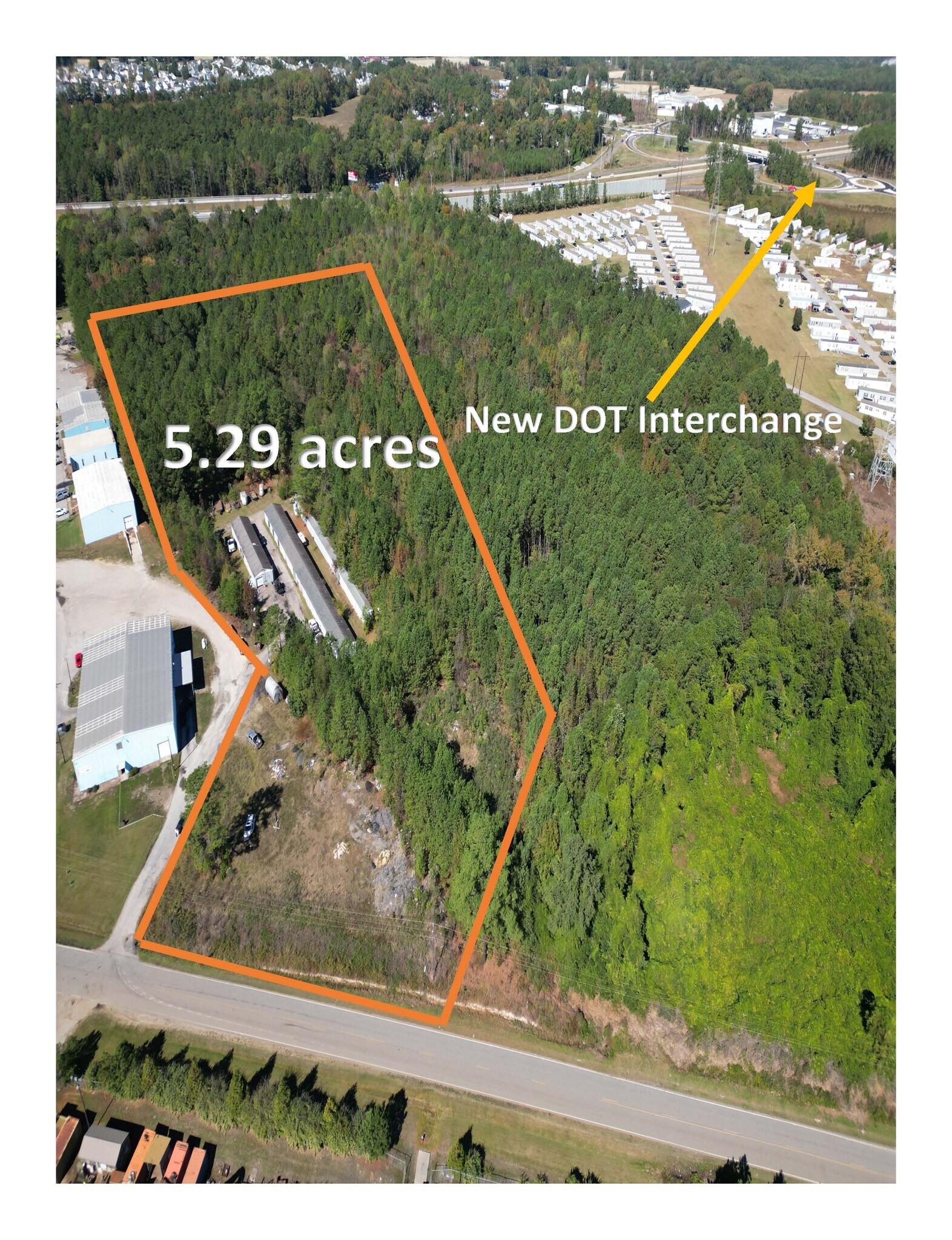 Community Drive, Rocky Mount, NC à vendre Aérien– Image 1 sur 2