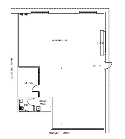 10451-10455 Roselle St, San Diego, CA à louer Plan d’étage– Image 1 sur 1