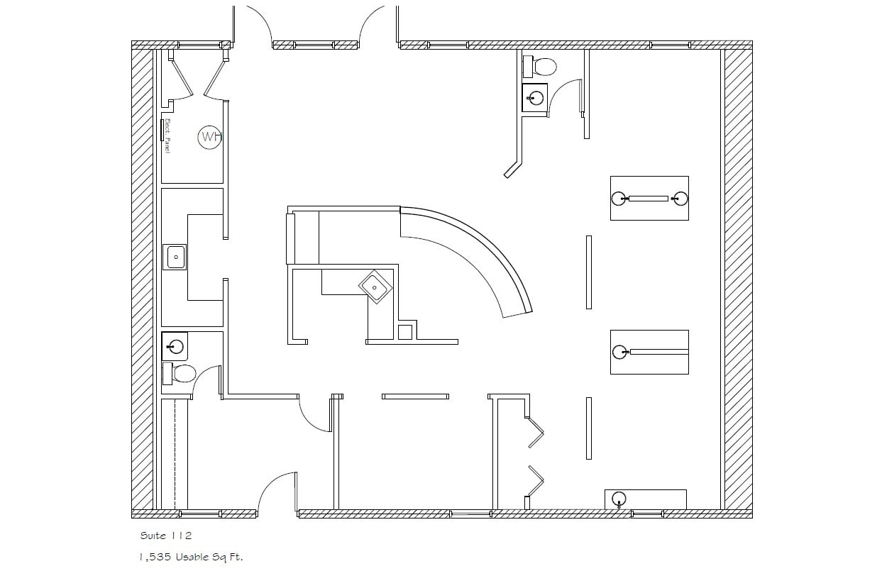98-128 N Park Dr, Fayetteville, GA à louer Plan d’étage– Image 1 sur 1