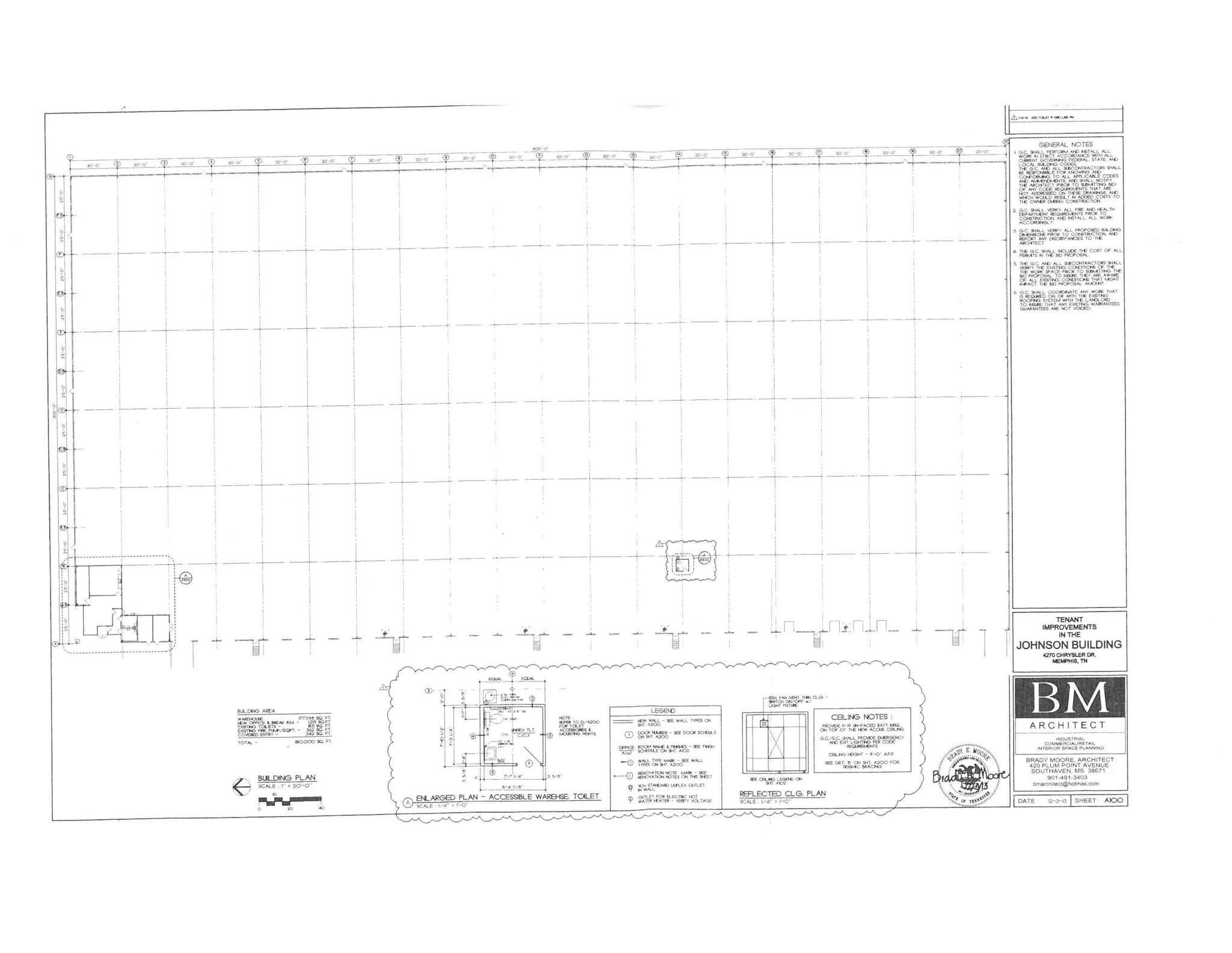 4270 Chrysler Dr, Memphis, TN à louer Plan de site– Image 1 sur 1