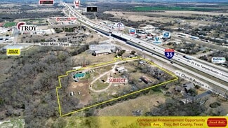 Plus de détails pour 114, 118 & 202 Church, Troy, TX - Terrain à vendre
