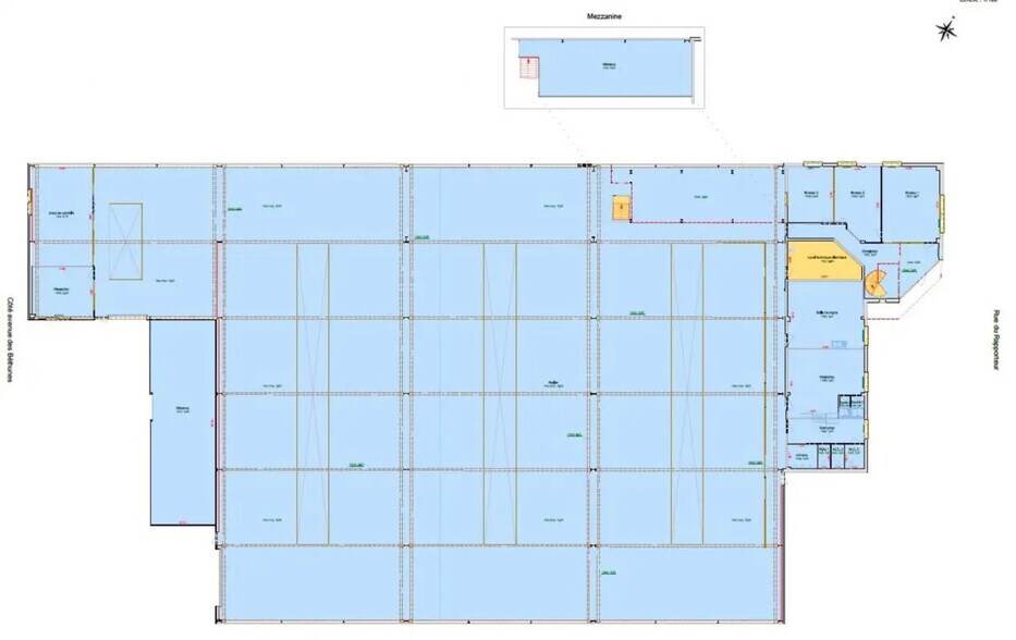 Local d'activités dans SAINT-OUEN-L'AUMONE à vendre - Plan d’étage – Image 1 sur 15