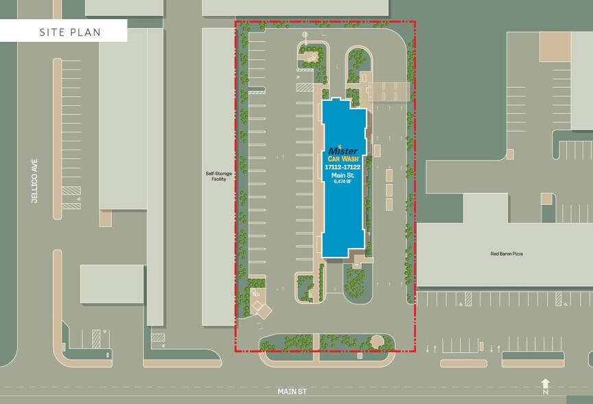 17112-17122 Main St, Hesperia, CA à vendre - Plan de site – Image 3 sur 4