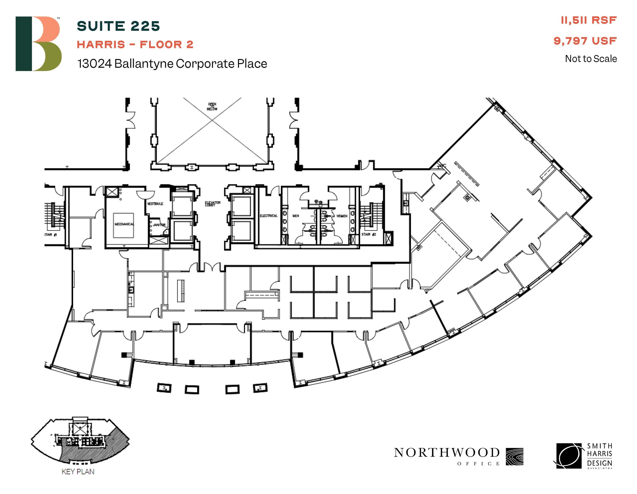 13024 Ballantyne Corporate Pl, Charlotte, NC à louer Plan d’étage– Image 1 sur 1