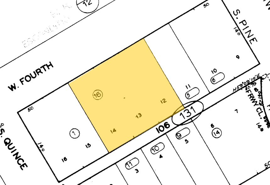 529 W 4th Ave, Escondido, CA à vendre - Plan cadastral – Image 2 sur 7
