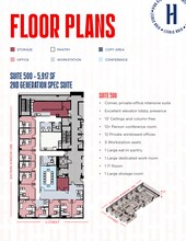 701 7th St NW, Washington, DC à louer Plan d’étage– Image 2 sur 2