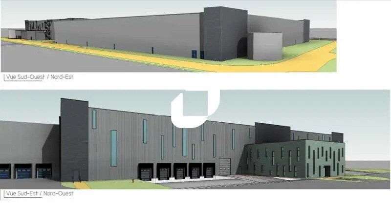 Industriel/Logistique dans Meung-sur-Loire à louer - Plan d’étage – Image 2 sur 3