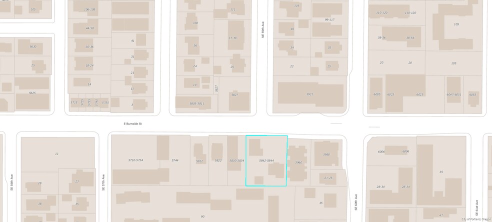 5844 E Burnside St, Portland, OR à vendre - Photo de l’immeuble – Image 2 sur 7