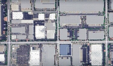 14525 Yorba Ave, Chino, CA à louer Plan de site– Image 1 sur 2