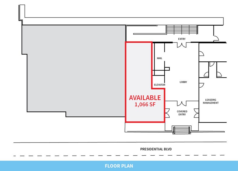 9 Presidential Blvd, Bala Cynwyd, PA à louer - Plan d’étage – Image 3 sur 5