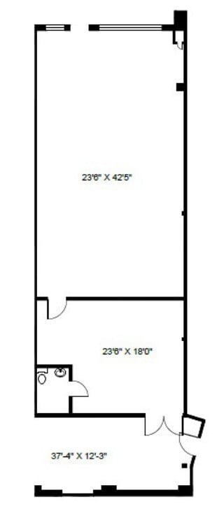 401 Logan Ave, Toronto, ON à louer Plan d’étage– Image 1 sur 1