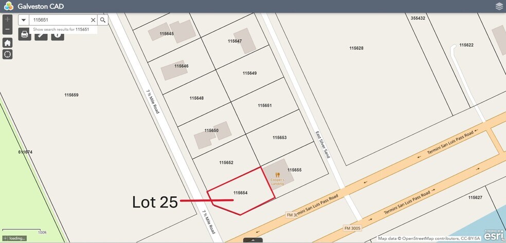 7 1/2 Mile Rd & Termini San Luis Pass Rd, Galveston, TX à vendre - Photo de l’immeuble – Image 3 sur 8