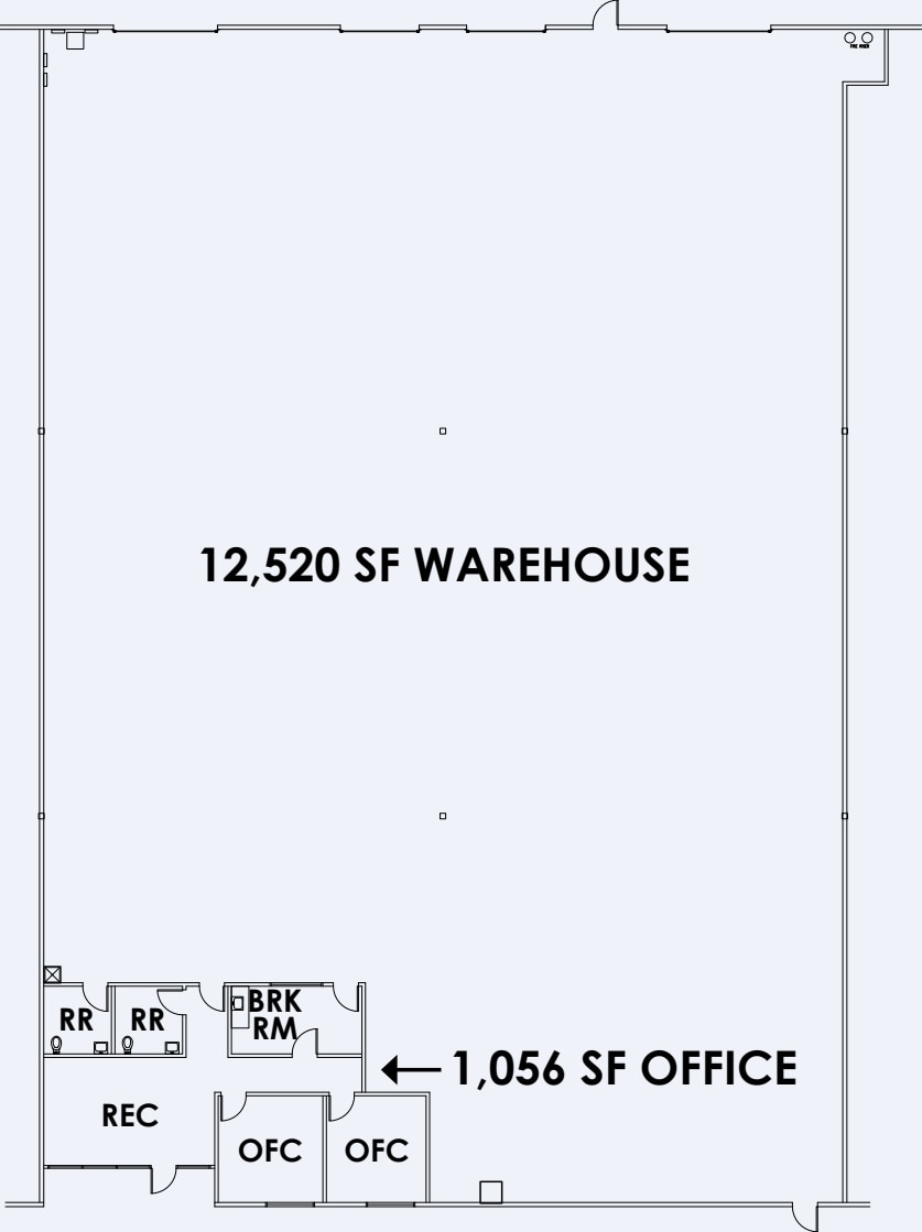 405 N 75th Ave, Phoenix, AZ à louer Plan d’étage– Image 1 sur 1